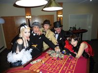 Casinotisch zur Al Capone Dinnershow